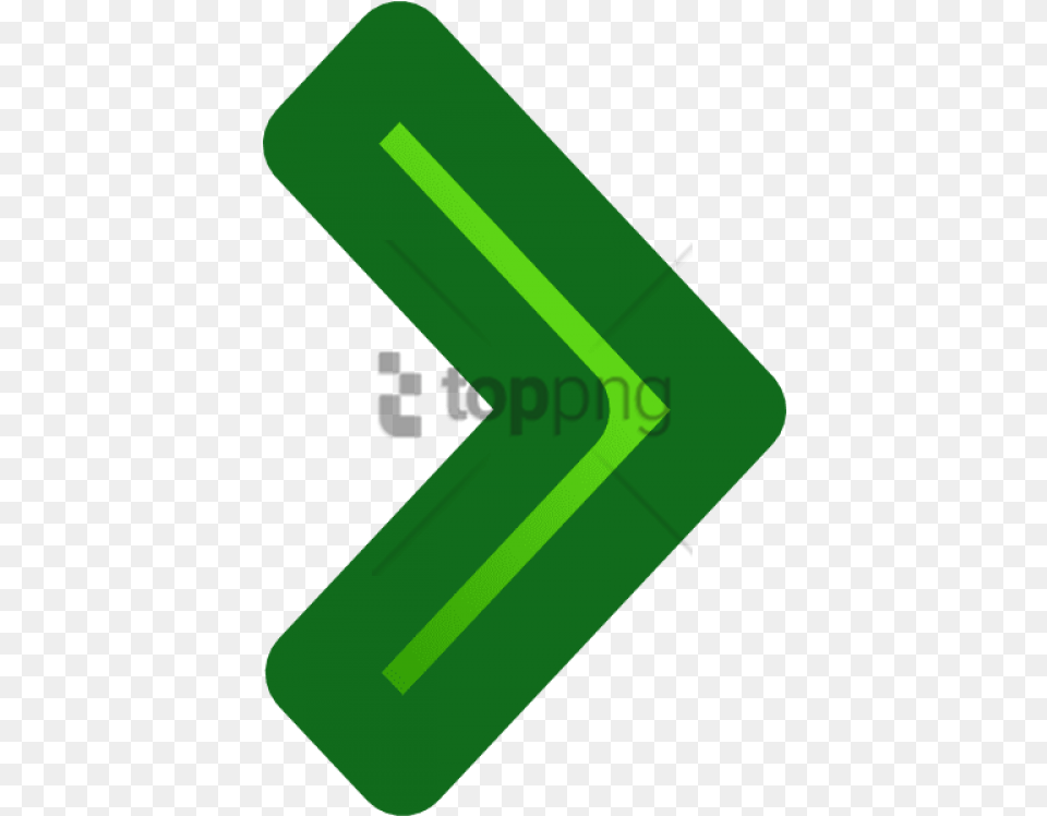 Download Hd Green Arrow With Background Small Green Right Arrow, Text, Symbol, Number, Dynamite Free Transparent Png