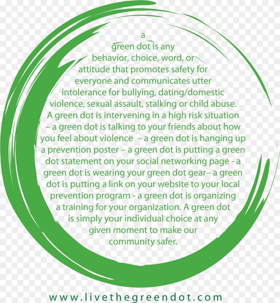 Download Hd Green Dot With Examples Circle Png Image