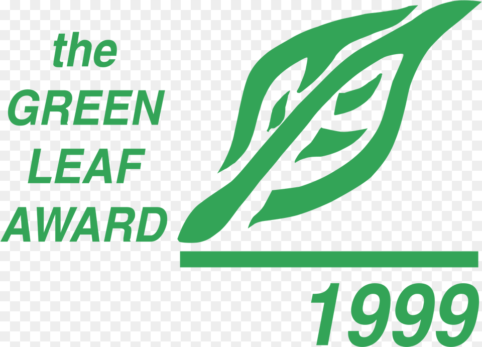 Hd Green Leaf Award Logo Transparent Graphic Graphic Design, Text Free Png Download