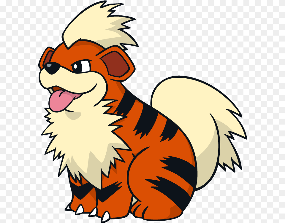 Download Hd Growlithe Pokemon Character Pokemon Growlithe, Animal, Fish, Sea Life, Shark Free Png