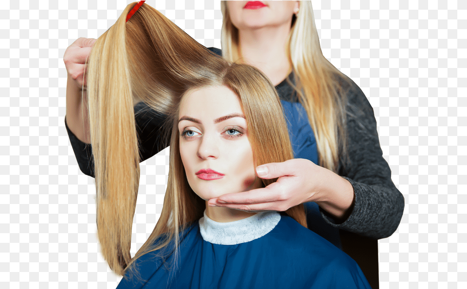 Download Hd Hair Hairdresser Image Girl, Person, Adult, Female, Woman Free Transparent Png