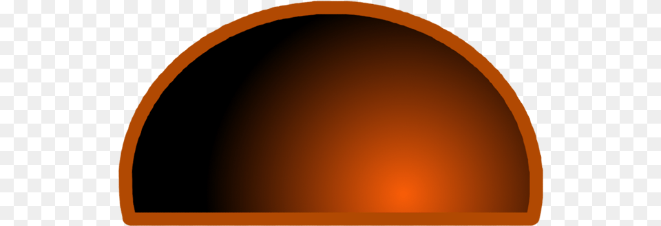 Download Hd Halloween Eye Half Circle Full Size Tps Orange Half Circle, Nature, Outdoors, Sky Free Png