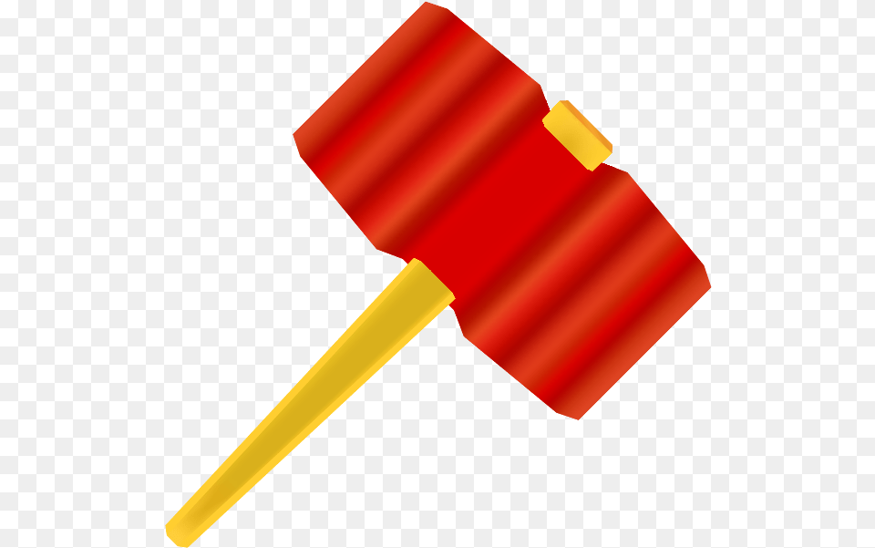 Download Hd Hammer Toy Hammer Transparent Animal Crossing New Leaf Hammer, Device, Tool, Mallet, Dynamite Free Png