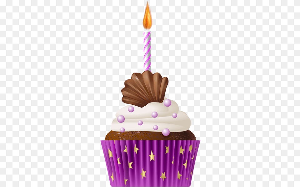 Hd Happy Birthday Candles Birthday Cake Cupcakes, Birthday Cake, Cream, Cupcake, Dessert Free Png Download
