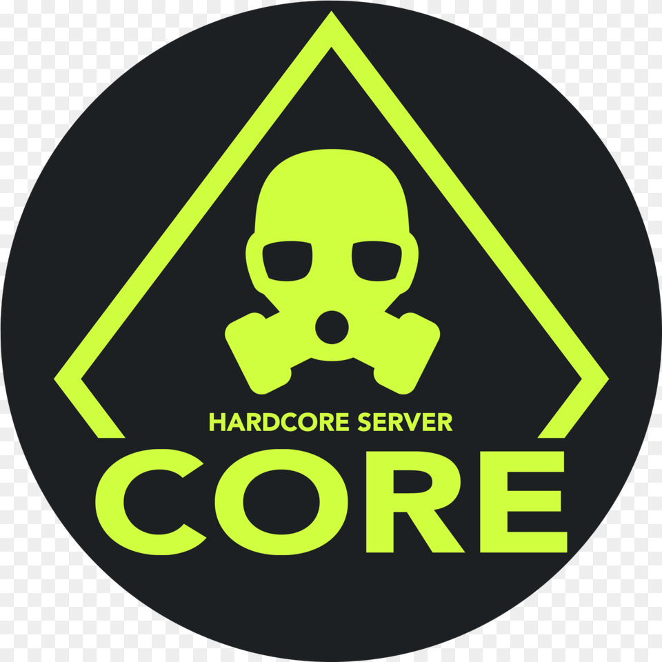 Download Hd Hardcore Dayz Server Hardcore Logo Server, Symbol Png Image