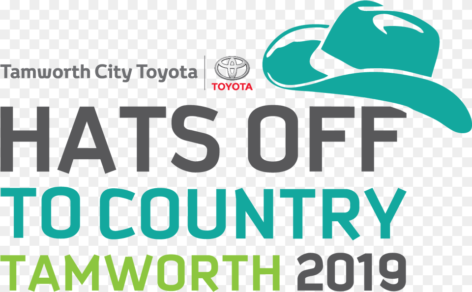 Download Hd Hats Off 2019 Positive 01 Tamworth Country Graphic Design, Clothing, Hat, Cowboy Hat Free Transparent Png