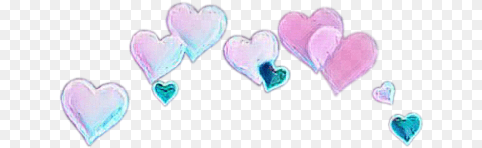 Download Hd Heart Art Filter Emoji Snap Snapfilter Snapheart Heart, Purple, Light Free Png