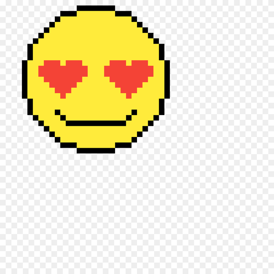 Hd Heart Eyes Emoji Smiley Face Cool Gif Pixel Art Easy Emoji Free Png Download