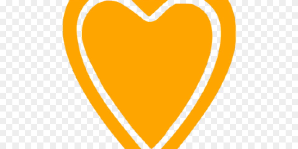 Download Hd Heart Icons Orange Girly, Accessories, Jewelry, Necklace, Logo Free Png