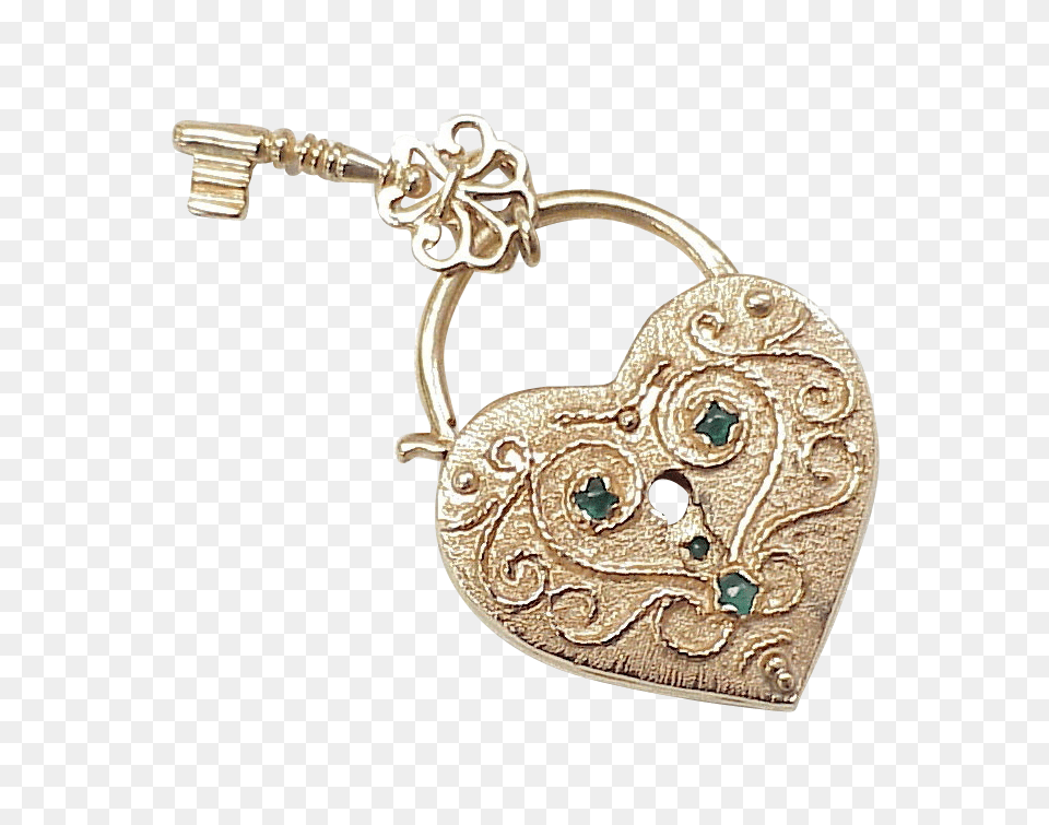 Download Hd Heart Key Transparent Lock Key Heart Transparent, Accessories, Jewelry, Locket, Pendant Png