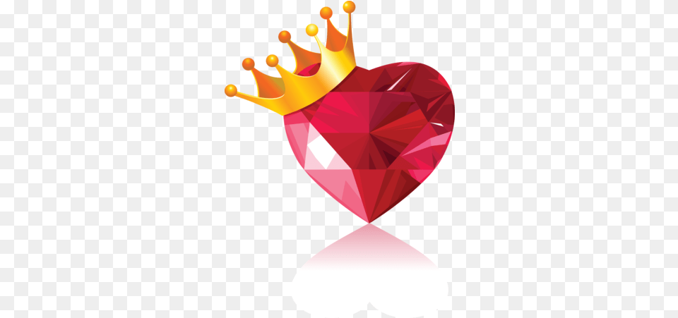 Download Hd Heart With Crown Rules Of Ever After By Heart With Crown, Accessories, Jewelry, Diamond, Gemstone Free Png