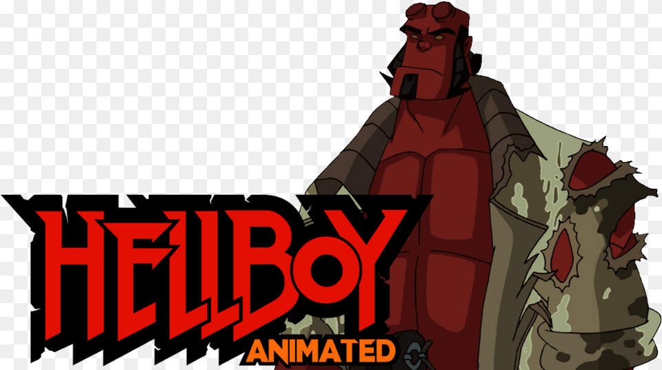 Download Hd Hellboy Animated Image Hellboy Clearart, Adult, Male, Man, Person Free Transparent Png