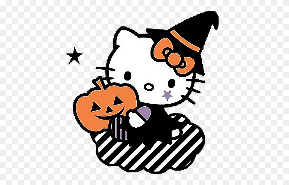 Download Hd Hellokitty Kitty Halloween Sanrio Hello Kitty Halloween Sanrio, Device, Grass, Lawn, Lawn Mower Free Png