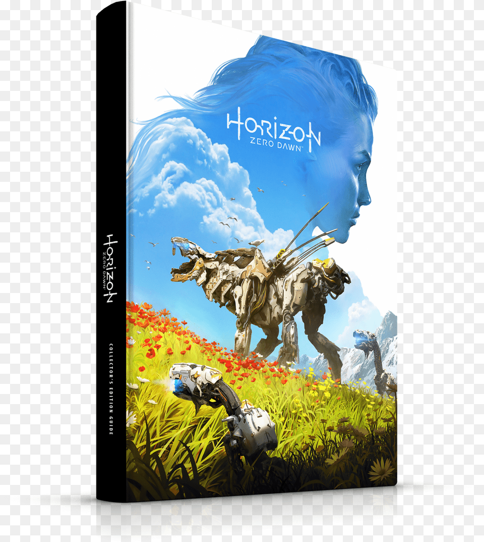 Download Hd Horizon Zero Dawn Is A Game Youu0027ll Want To Dig Horizon Zero Dawn Poster, Book, Publication, Person, Face Free Transparent Png