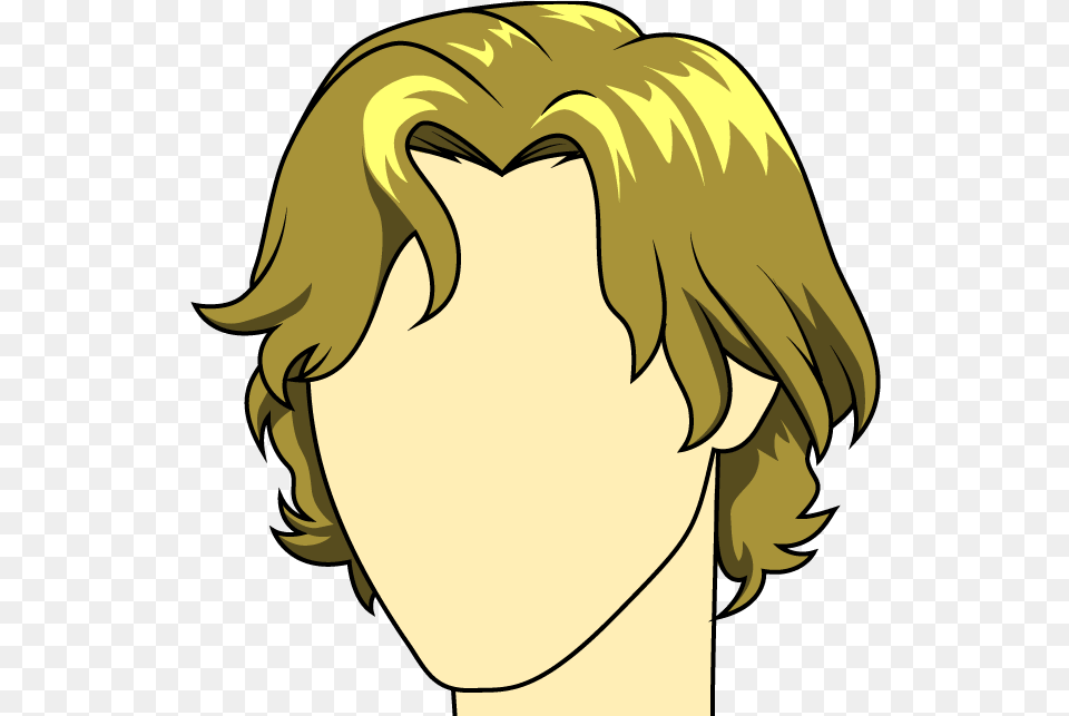 Download Hd How To Draw Anime Boy Hair Drawing Male Long Hair Drawing, Adult, Female, Person, Woman Free Transparent Png