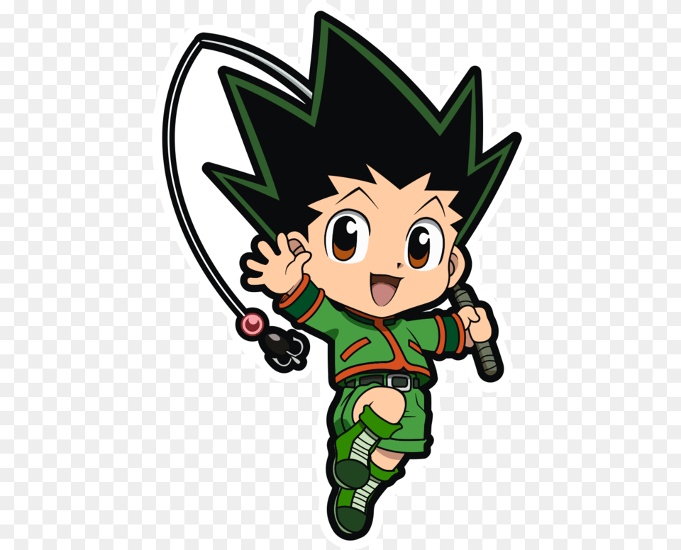 Download Hd I Love Killua So Much Cartoon Transparent Hunterpedia Gon And Killua, Book, Comics, Publication, Baby Free Png