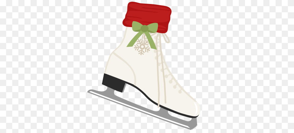 Download Hd Ice Skate Svg Scrapbook Shape Winter Cut Christmas Ice Skate Silhouette Png