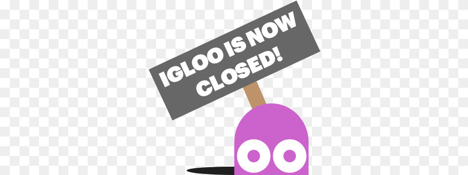 Download Hd Igloo Is Now Closed Clip Art, People, Person, Text, Food Free Transparent Png