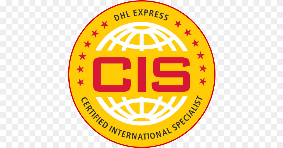 Download Hd International Shipping Specialists Certified Circle, Logo, Badge, Symbol, Emblem Free Transparent Png