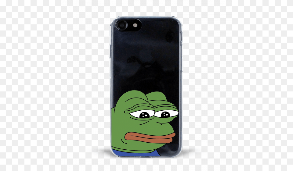 Download Hd Iphone 7 Sad Pepe Case Iphone 7 Sad Pepe Mobile Phone Case, Electronics, Mobile Phone, Baby, Face Png