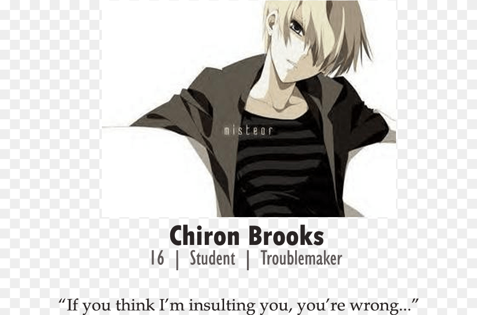 Hd Iu0027m Sorry I Was Just Trying To Get The Roof Blonde Anime Boy Emo, Book, Comics, Publication, Manga Free Png Download