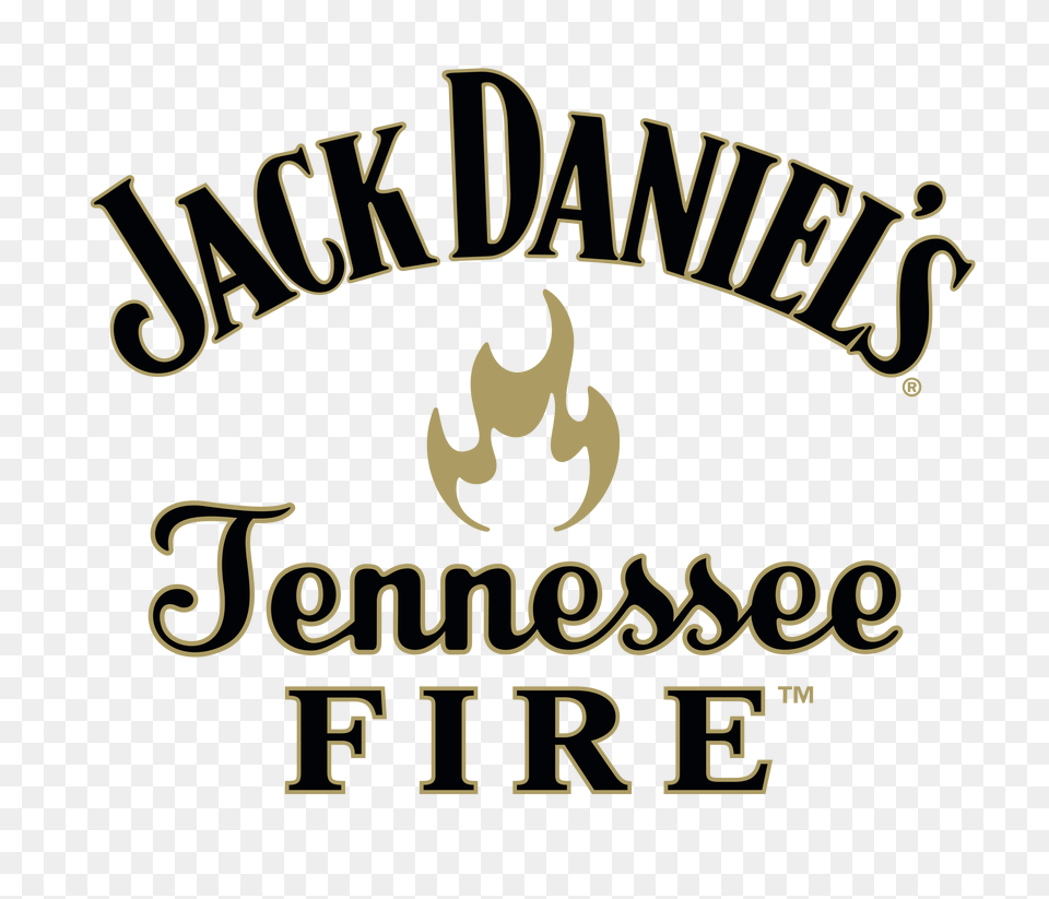 Download Hd Jack Fire Logo Jack Daniels Tennessee Fire Logo, Symbol, Blackboard, Text Png