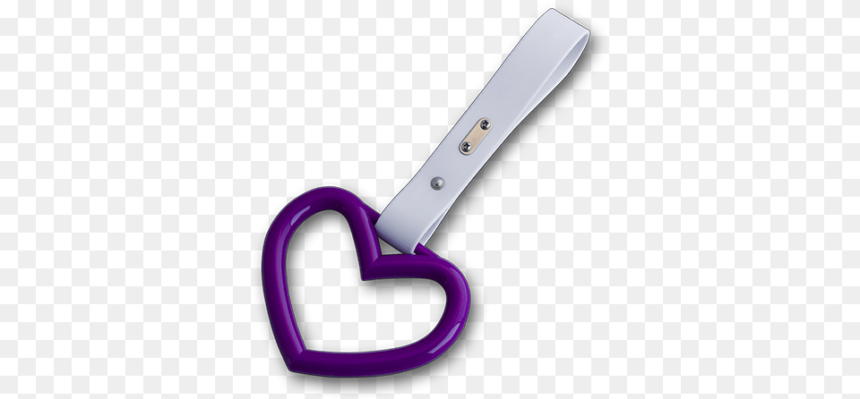 Download Hd Jdm Purple Heart Tsurikawatrain Handle Solid, Smoke Pipe, Scissors Free Png