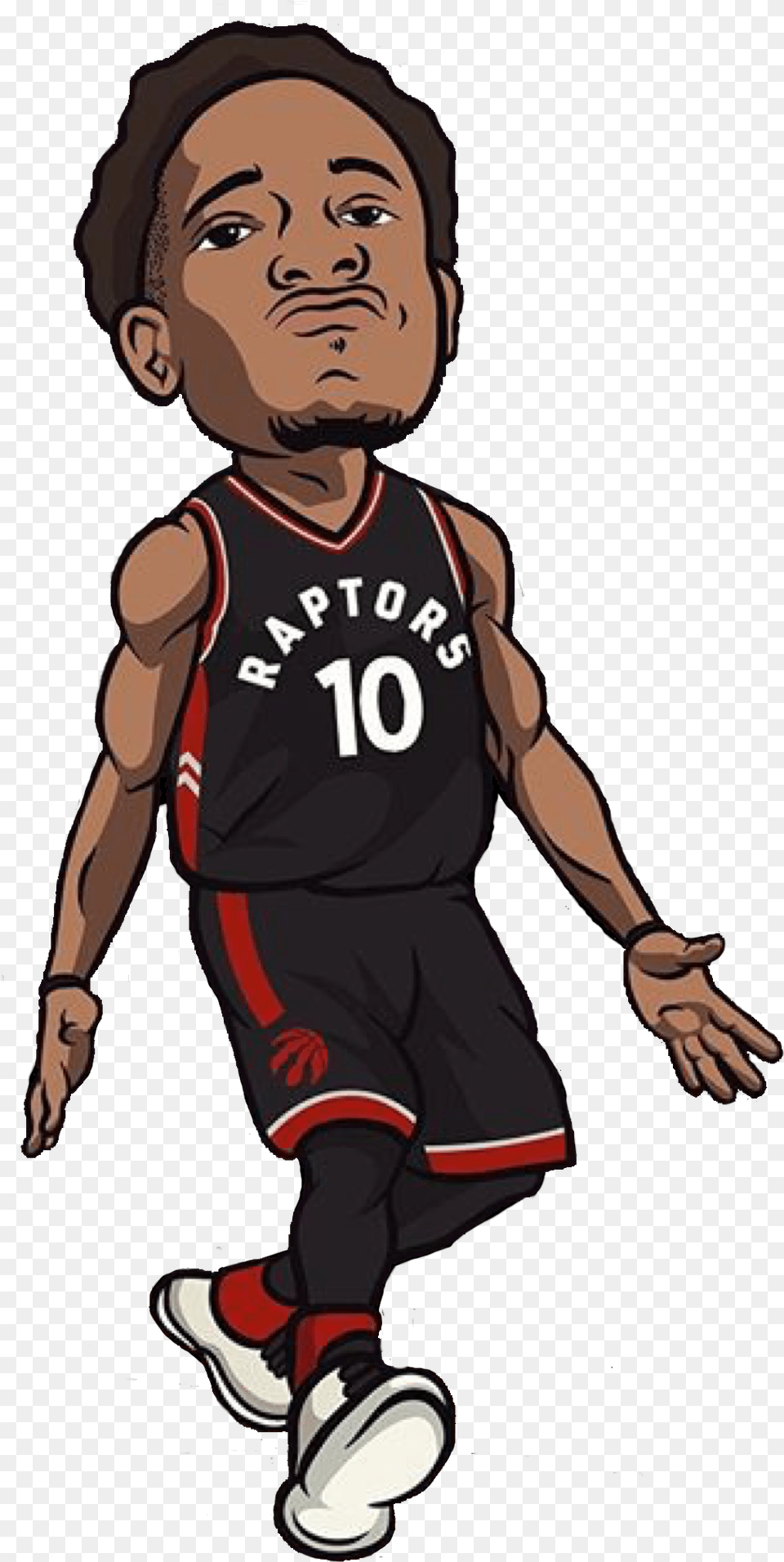 Download Hd John Wall Is Only Player Cartoon Basketball Players, Boy, Child, Male, Person Free Png