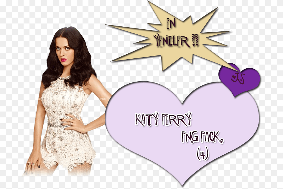 Download Hd Katy Perry Pack Heart, Adult, Female, Person, Woman Free Png