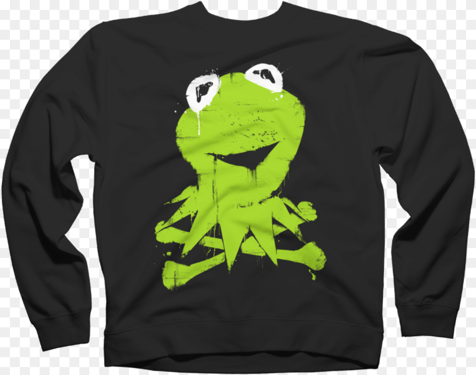 Download Hd Kermit Frog Offer 350 Online Stores Pig New Star Wars T Shirts Christmas, Clothing, Long Sleeve, Sleeve, T-shirt Free Transparent Png