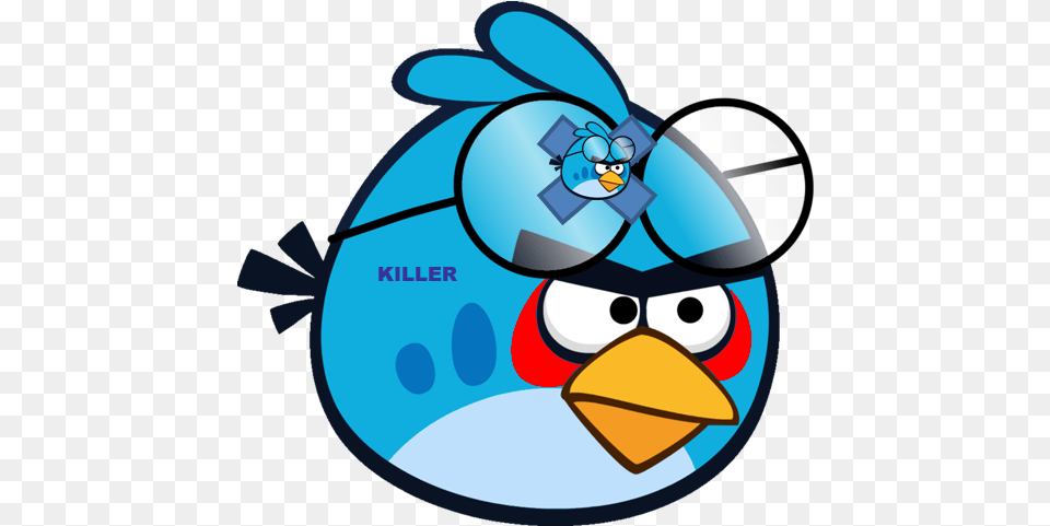 Download Hd Killer The Man Eating Lewis Bird Angry Bird Red Cartoon Yellow Angry Birds, Animal, Bee, Insect, Invertebrate Png Image