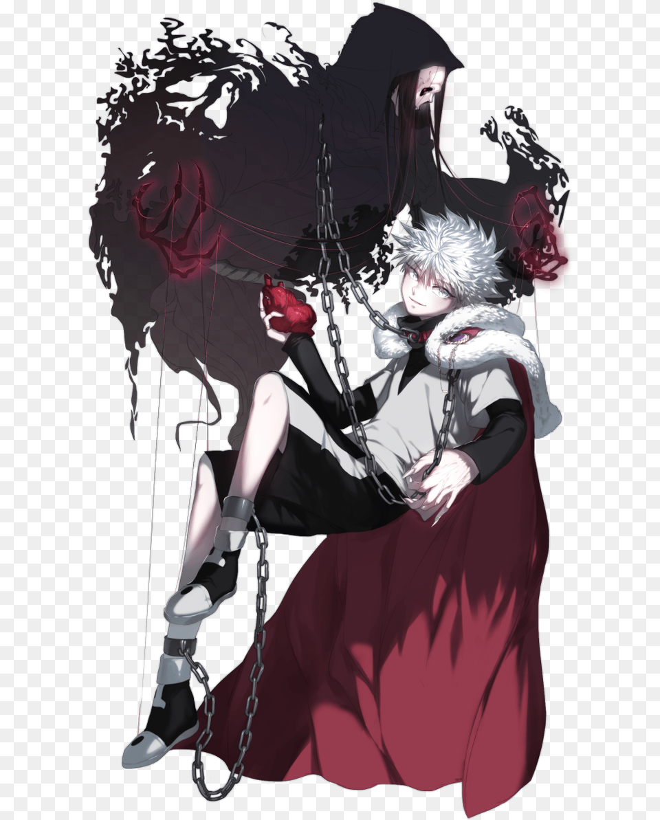 Download Hd Killua Illustration, Book, Comics, Publication, Adult Free Transparent Png