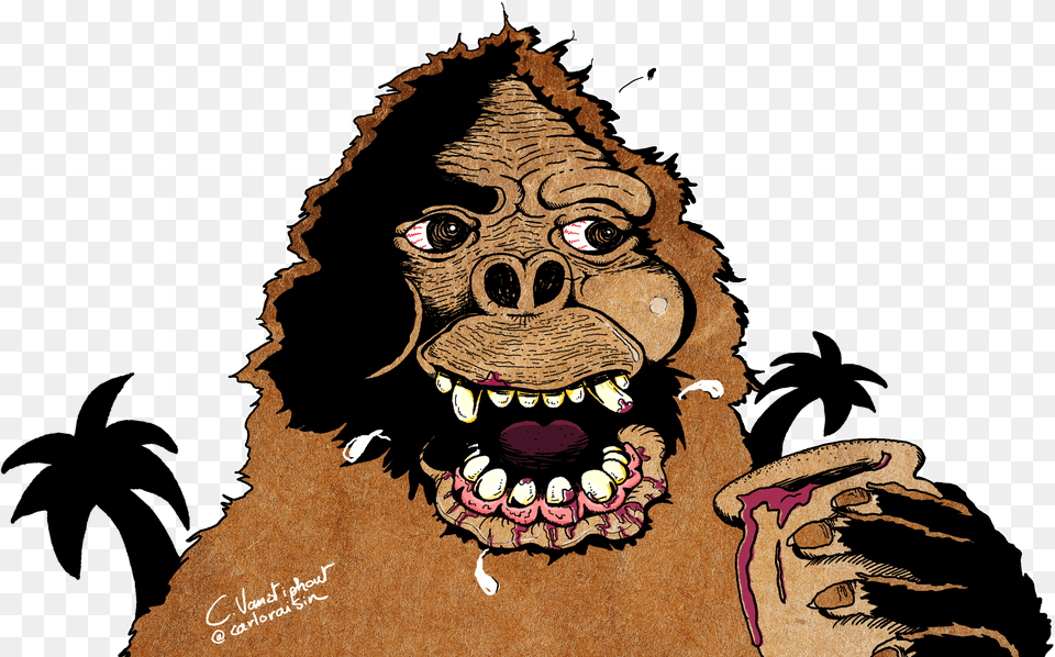 Download Hd King Kong Illustration, Adult, Wedding, Person, Woman Free Png