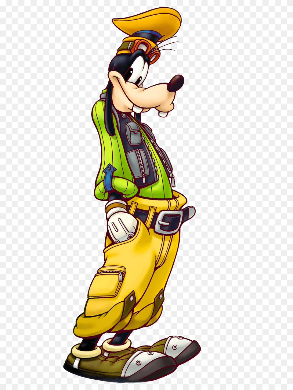 Download Hd Kingdom Hearts Image Goofy Kingdom Hearts Art, Cartoon, Person Free Png