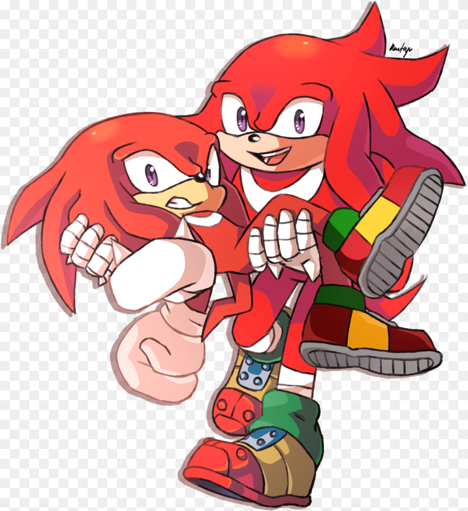 Download Hd Knuckles The Echidna Birthday Knuckles And Knuckles And Boom Knuckles, Book, Comics, Publication, Baby Png Image
