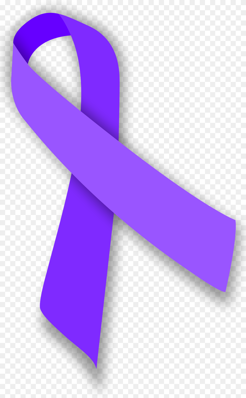 Download Hd Lavender Ribbon Picture Lymphoma Cancer Ribbon, Accessories, Formal Wear, Purple, Tie Png Image