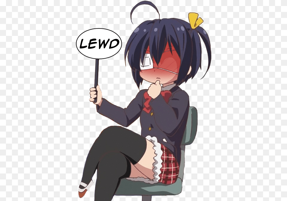 Download Hd Lewd10 Lewd Anime Transparent Lewd Anime, Book, Comics, Publication, Person Free Png