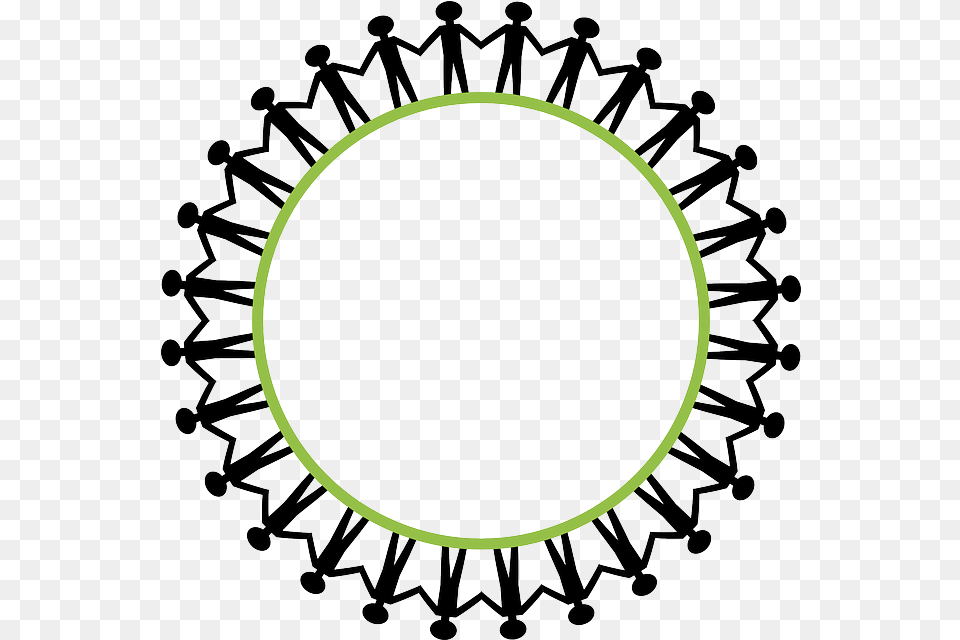 Download Hd Life Saver Transparent People Holding Hands Around The World, Oval, Chandelier, Lamp Png Image