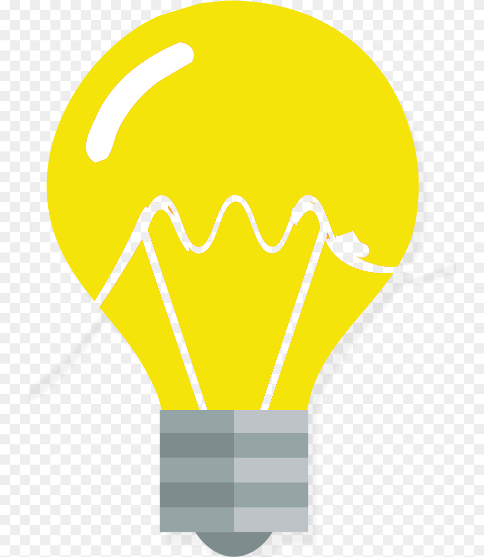 Download Hd Lightbulb Clipart Black Light Bulb Clip Art Black Background, Person Free Png