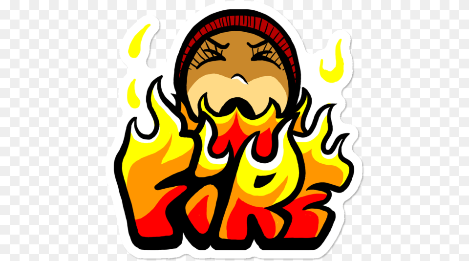 Hd Lil Squirt Spits Fire Transparent Clip Art, Flame, Baby, Person, Face Free Png Download