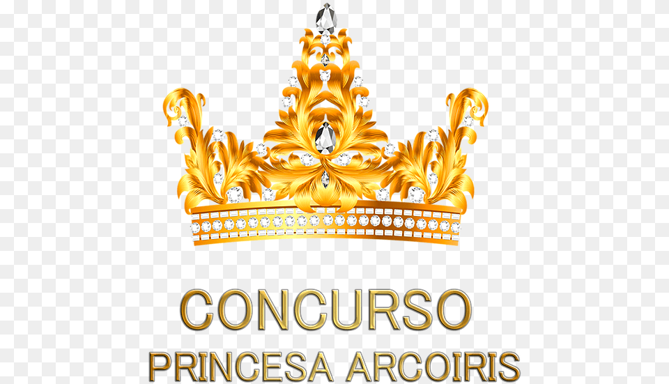 Download Hd Logo01 Princesa Arcoiris Transparent Queen Crown Transparent Background, Accessories, Jewelry, Chandelier, Lamp Png Image