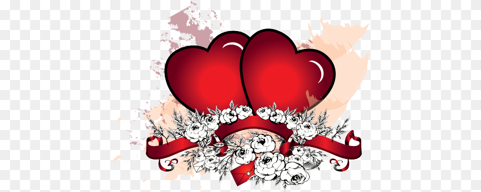 Download Hd Love Heart Vector Heart Love Psd St Day, Art, Graphics, Baby, Person Free Png