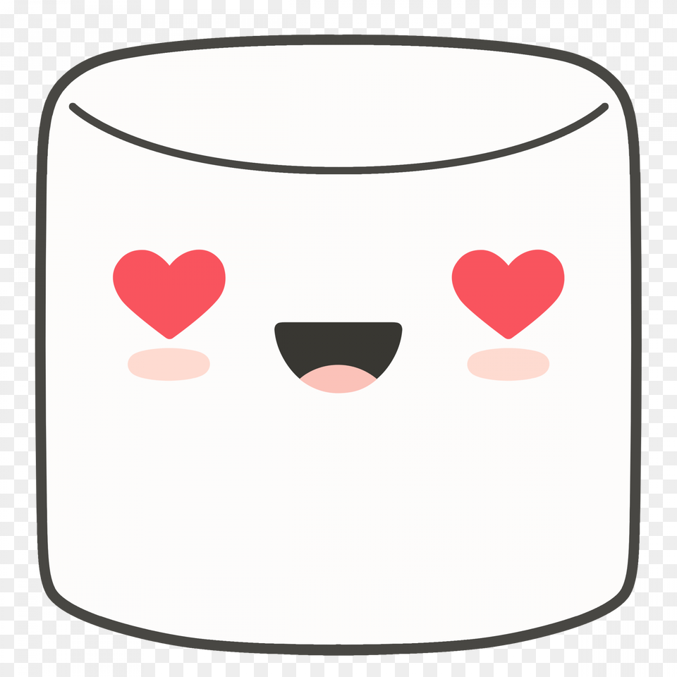 Download Hd Love Marshmallow Stickerpop Marshmallow Transparent Cartoon Marshmallow Png Image