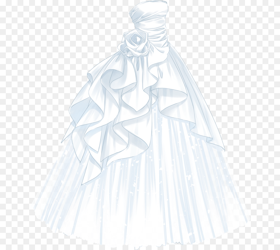 Download Hd Love Nikki Ball Gown Wedding Dress Transparent Background, Clothing, Fashion, Formal Wear, Wedding Gown Png
