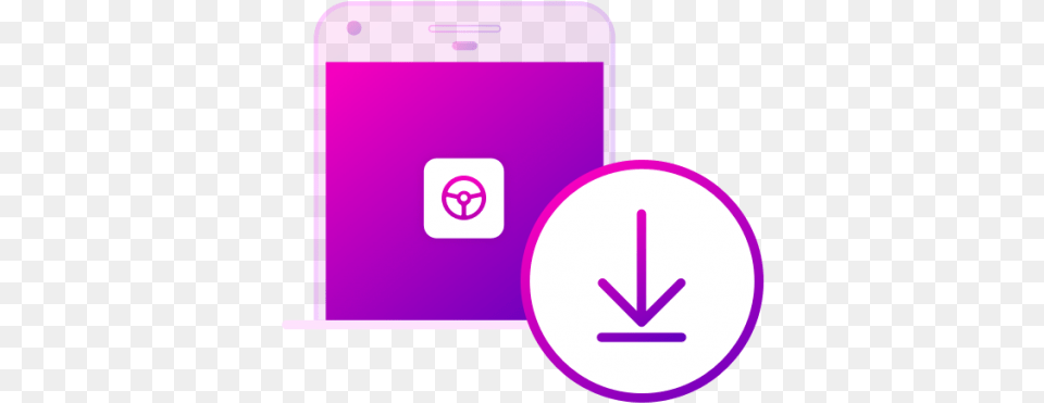 Download Hd Lyft Driver Only Standalone App Iphone Mobile Phone, Electronics, Mobile Phone, Ipod Png