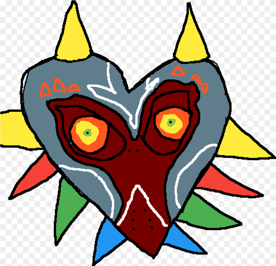 Download Hd Majorau0027s Mask Majoras Mask Art Transparent Lovely, Baby, Person, Graphics Free Png