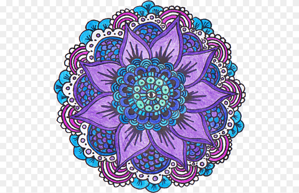 Hd Mandala Flower Picture Transparent Mandala Motif, Dahlia, Pattern, Plant, Accessories Free Png Download