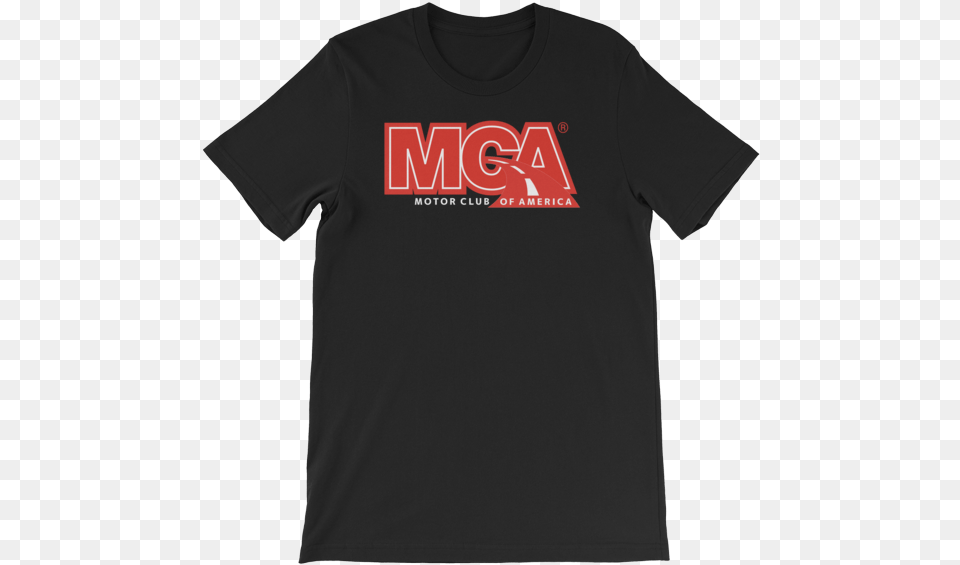 Download Hd Mca Red Logo Black Short Active Shirt, Clothing, T-shirt Free Transparent Png