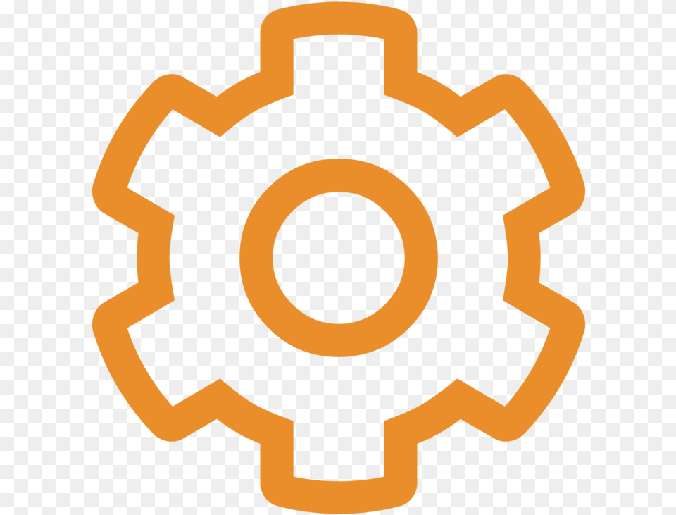 Download Hd Mechanical Skills Gear Cog Mini Icon Phone Icon Aesthetic Yellow Google Classroom, Machine, Cross, Symbol Free Transparent Png