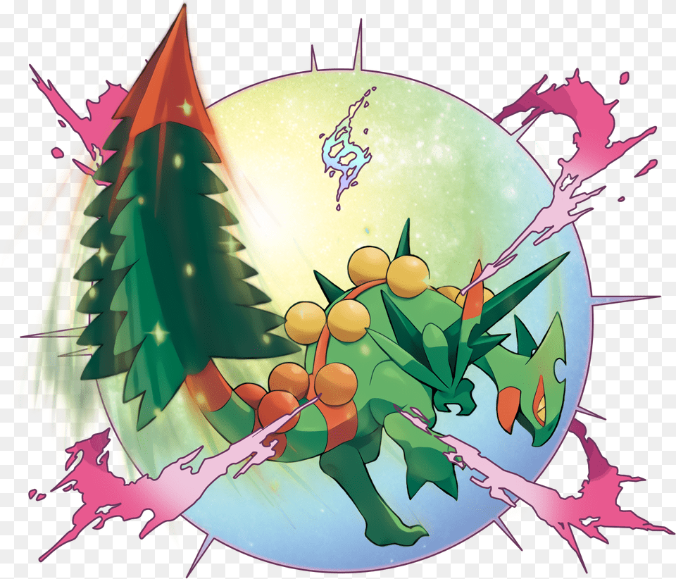 Download Hd Mega Sceptile Card Fan Made Mega Pokemon, Art, Graphics Png